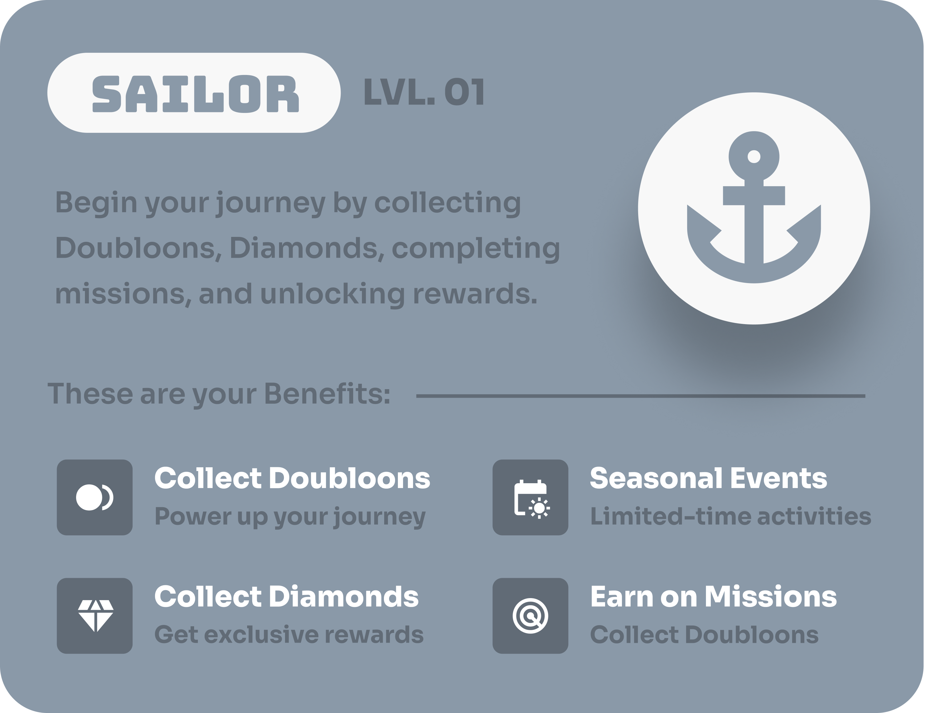 Sailor tier benefits